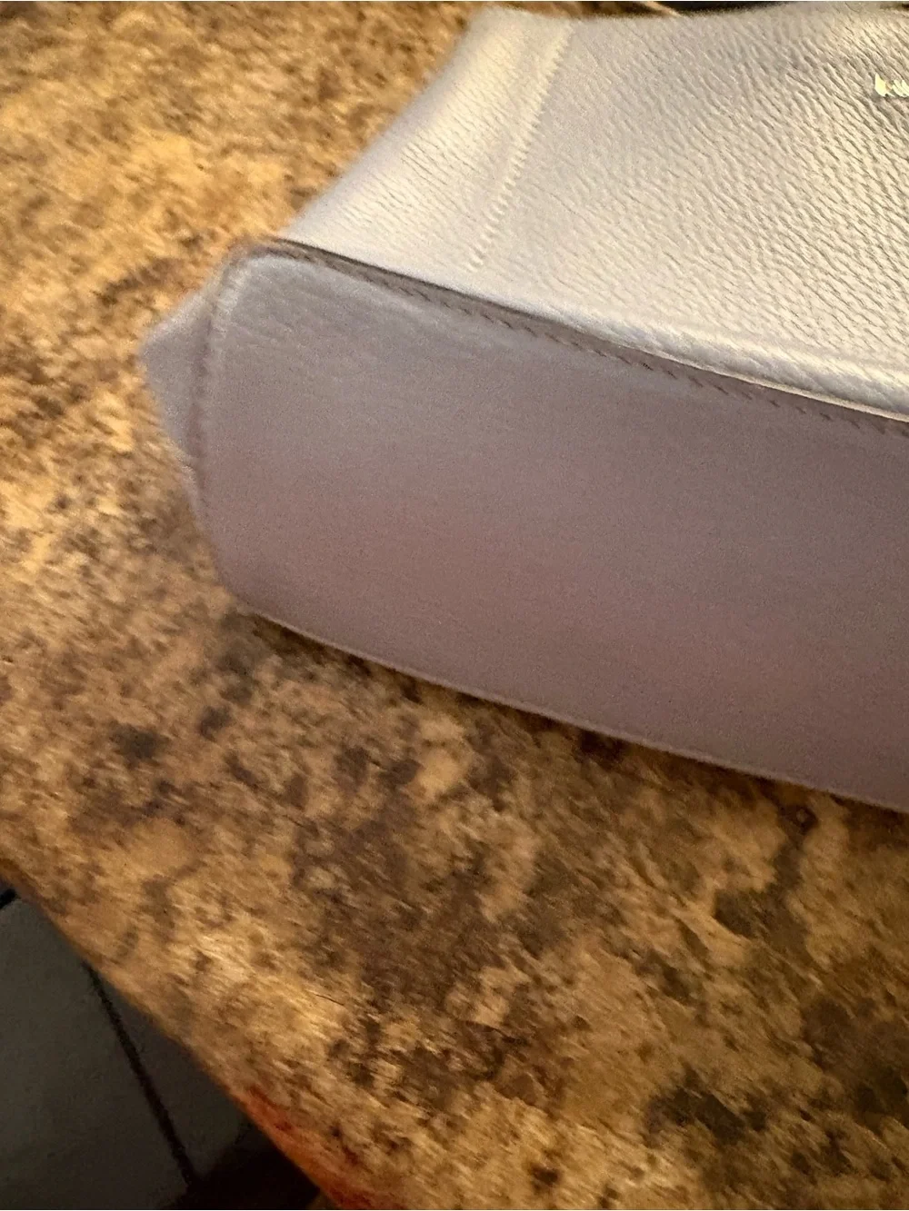 kate spade compact pebbled